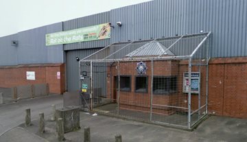 Woodbourne police station in west Belfast